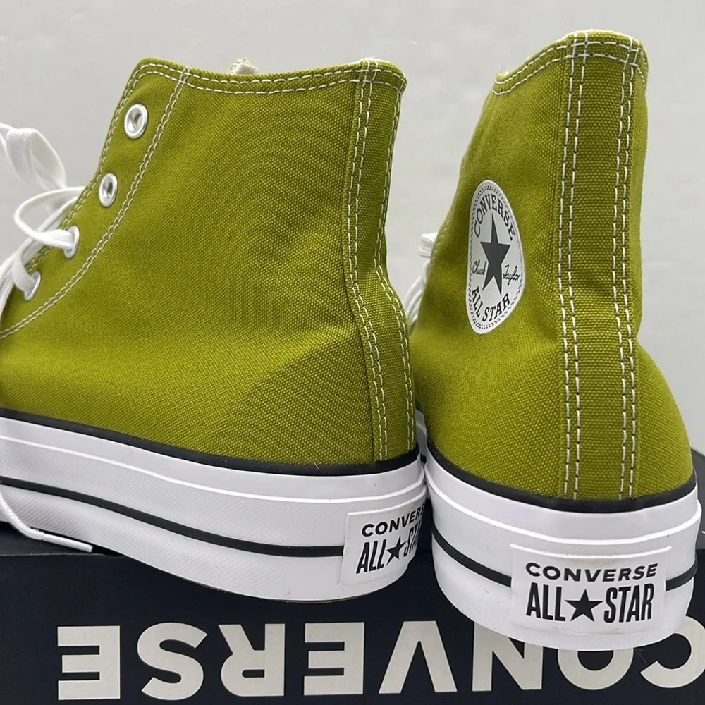 Converse WMNS High Top Platform Sneakers A08286F
CTAS LIFT HI MAGIC FOREST/WHITE - Picture 13 of 16